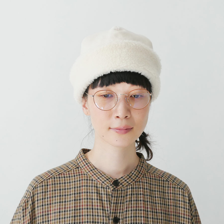 mature ha.｜マチュアーハ ｜hood cap organic cotton｜ボアキャ