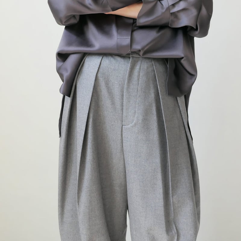 SACRA サクラ｜SUPER FINE FLANNEL PANTS｜124518112｜G