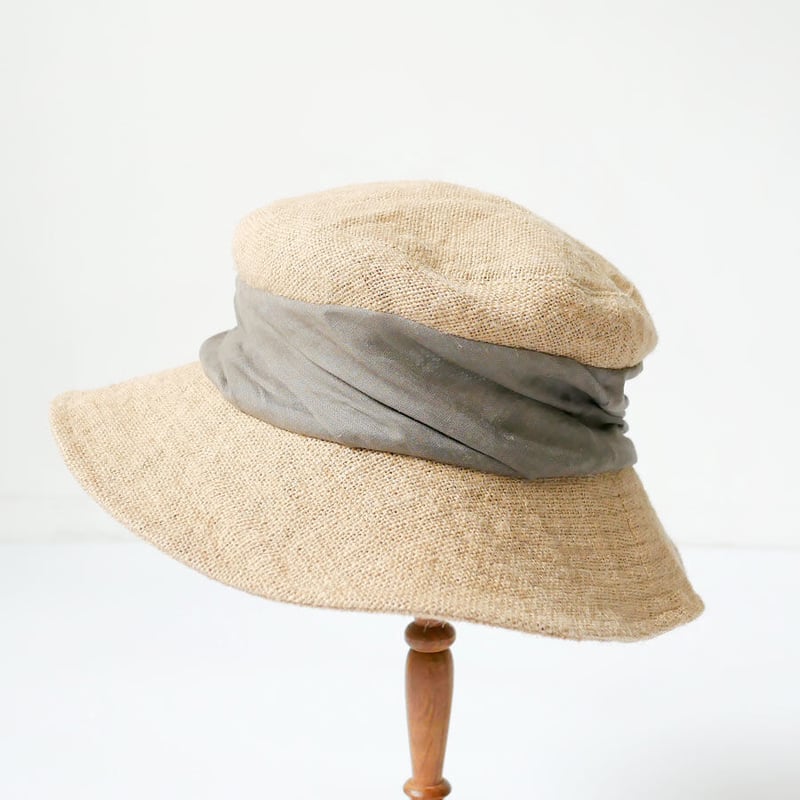 mature ha. | マチュアーハ｜jute drape hat middle｜ジュート