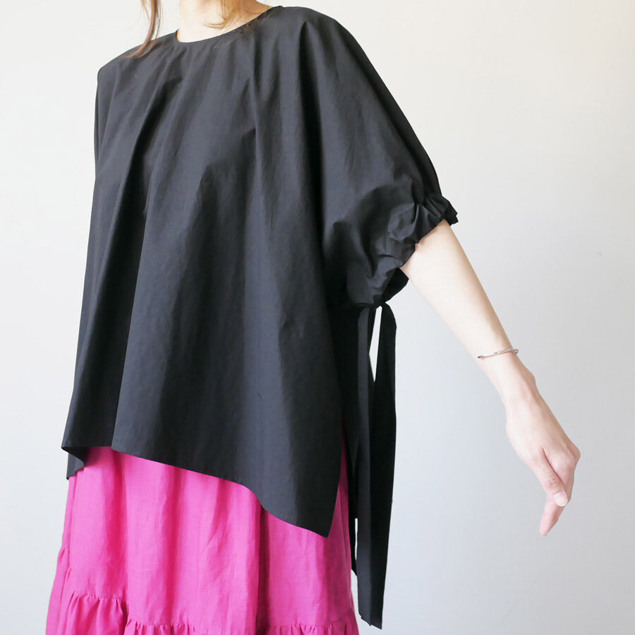 SACRA|サクラ |COTTON LINEN TYPEWRITER TOP|コットンリネンタ SACRA|サクラ |COTTON LINEN TYPEWRITER TOP|コットンリネンタ