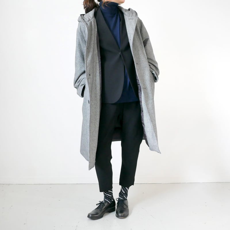 miffew|ミフュー| WOOL HOODED DOWN COAT|FEW24WJK5236 miffew|ミフュー| WOOL HOODED DOWN COAT|FEW24WJK5236