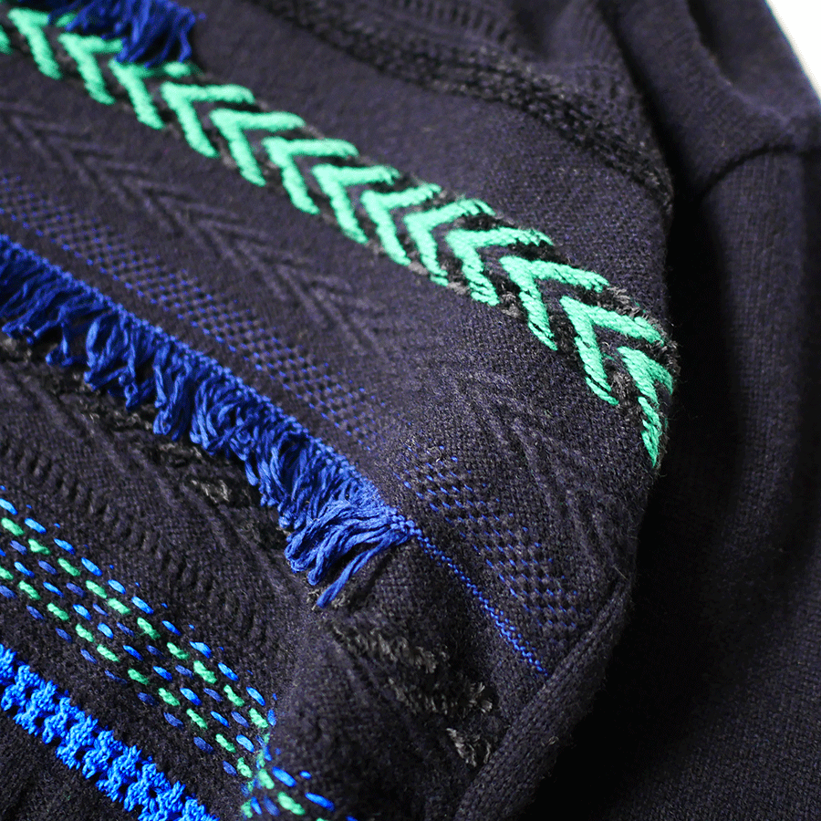 【極美品】COOHEM　コーヘン　ツイードワンピース　日本製　39000円 ROPÉ(ロペ) / 【COOHEM（コーヘン）】SHADOW STRIPE KNIT ONE
