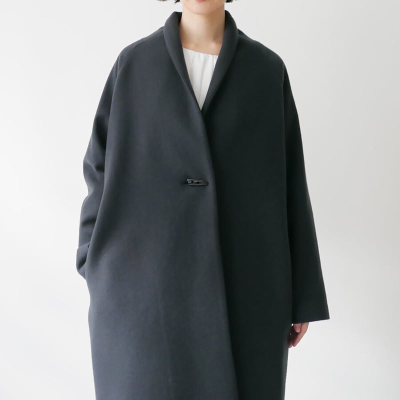 SI-HIRAI｜スーヒライ｜ J NO COLLAR COAT｜CHAW25-4218｜IR