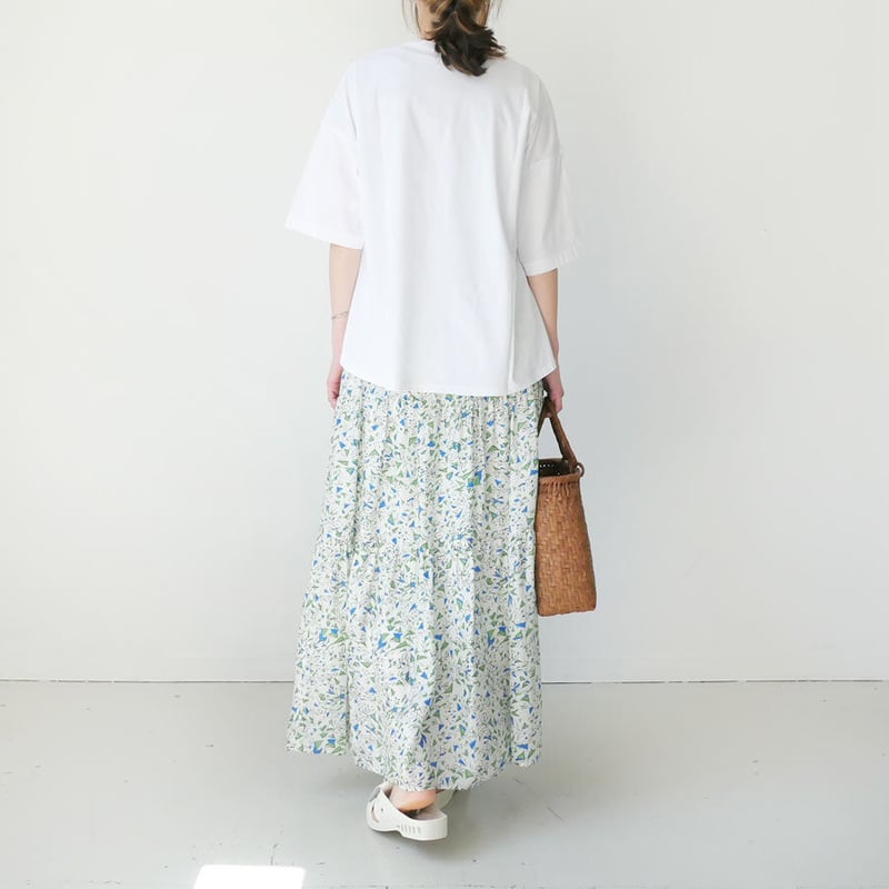 SACRA｜サクラ｜COMPACT FINE COTTON TOPS｜ファインコットン T