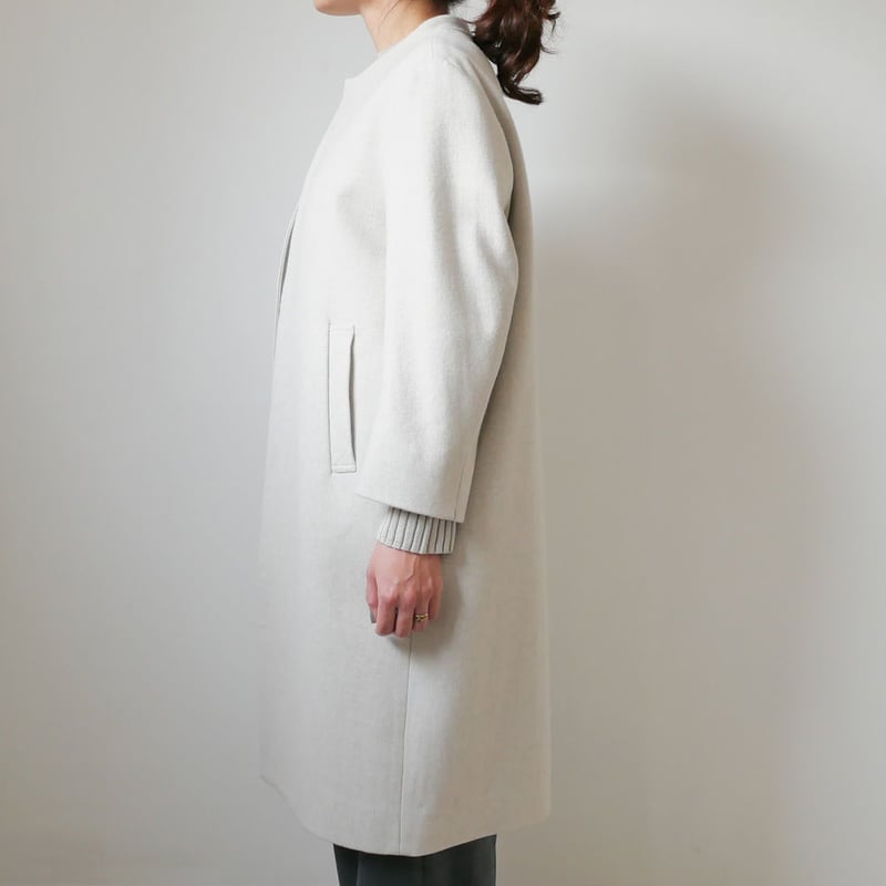 【美品】NO CONTROL AIR ウール100%ロングコート　N44サイズ NO CONTROL AIR｜ノーコントロールエアー｜スーパー100's ウール