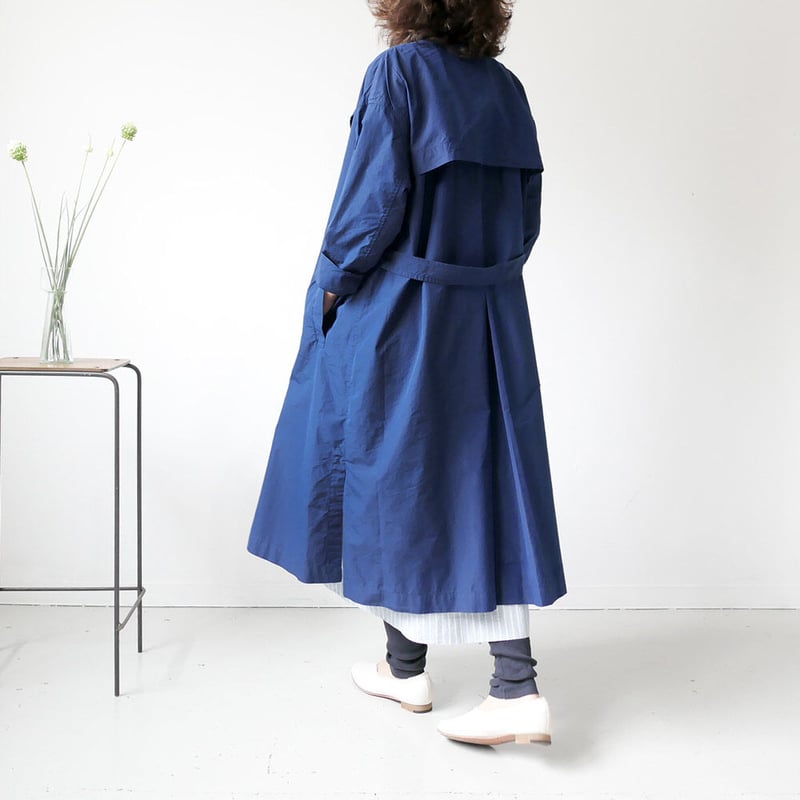UNIVERSAL TISSU ロングコート UNIVERSAL TISSU｜ユニヴァーサルティシュ｜コットンナイロン