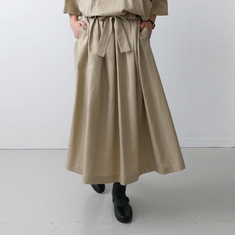 Si-Si-Si comfort｜スースースーコンフォート｜スカート｜BEIGE｜18-SS0
