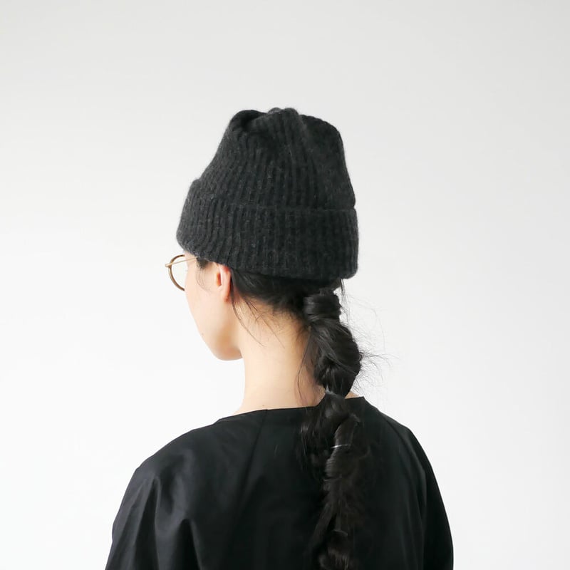 mature ha.｜マチュアーハ ｜pleats knit cap｜プリーツニット