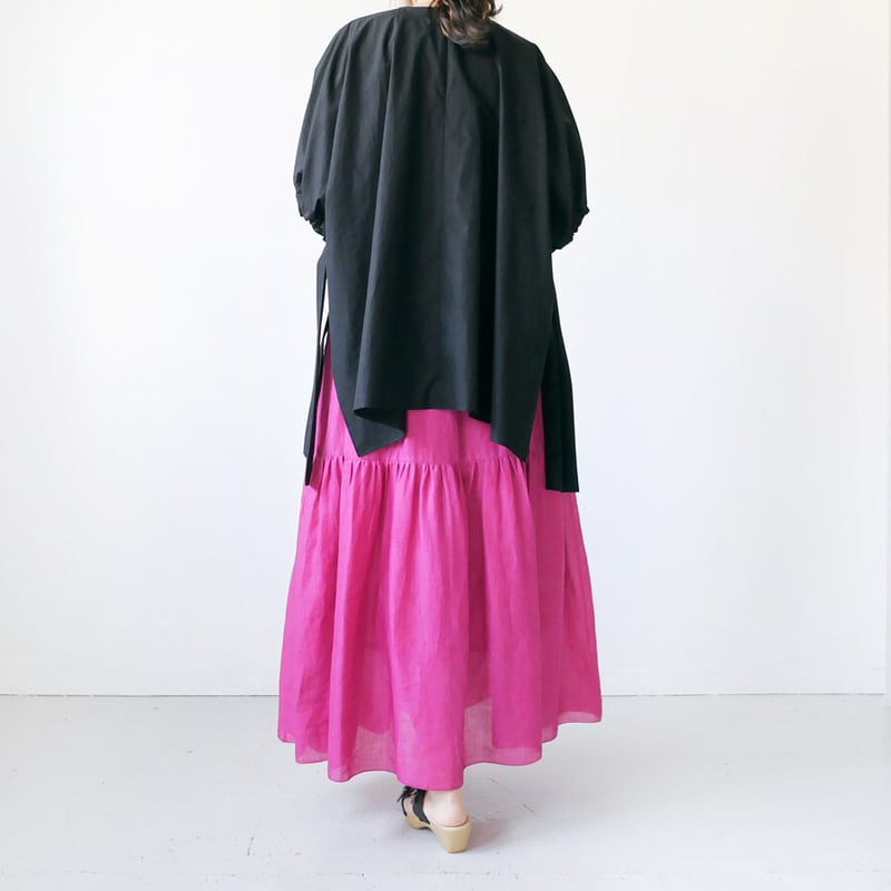 SACRA｜サクラ ｜RAMIE LAWN SKIRT｜ラミーローン スカート