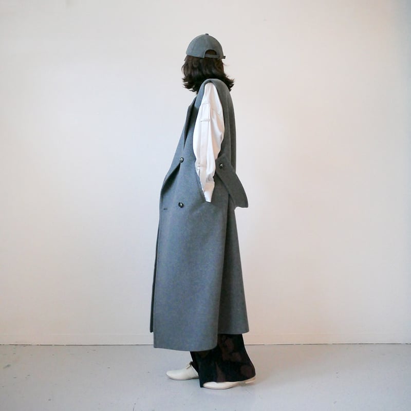 SACRA サクラ｜SUPERIOR LAMBS MELTON GILET｜12450406