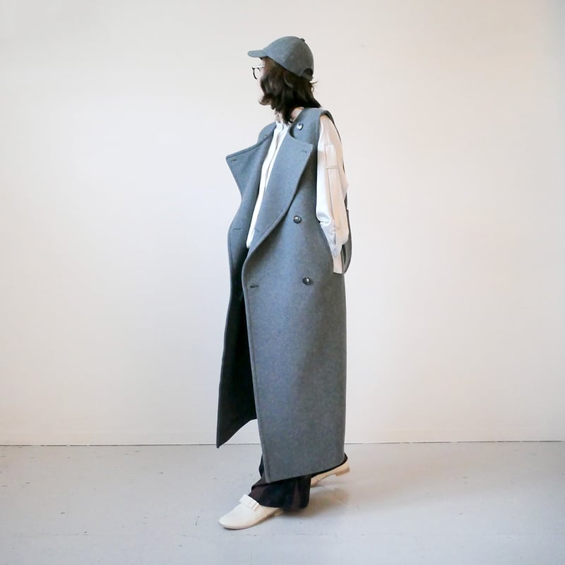 SACRA サクラ｜SUPERIOR LAMBS MELTON GILET｜12450406