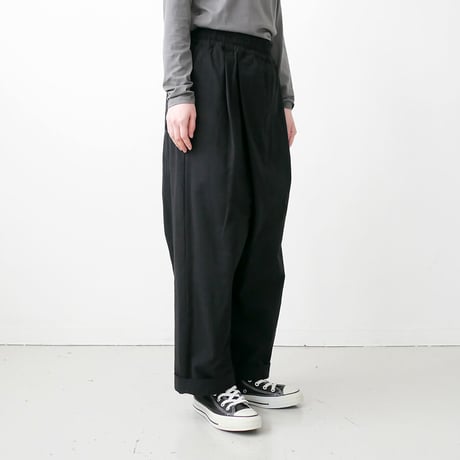 Si-Si-Si comfort｜スースースーコンフォート｜WINDOW THAI PANTS　サルエルパンツ｜BLACK｜N-008C
