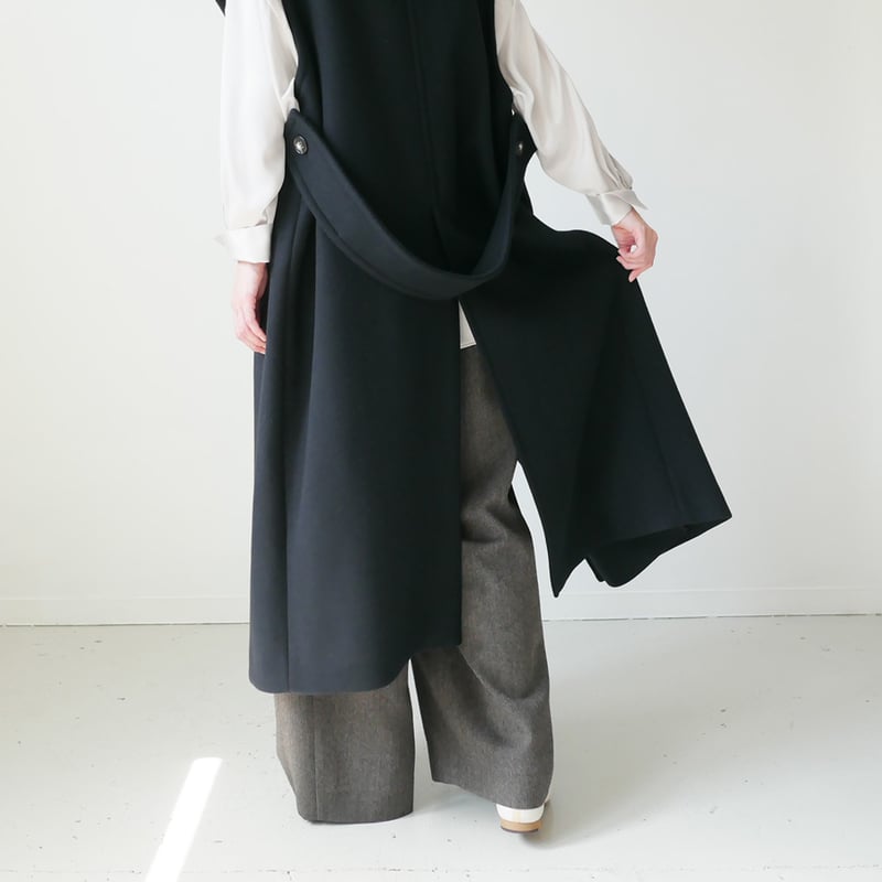SACRA サクラ｜SUPERIOR LAMBS MELTON GILET｜12450406