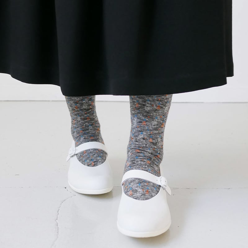 TRAVEL SHOES by chausser　ホワイト　サイズ37　23.5 TRAVEL SHOES by chausser ｜トラベルシューズ バイ ショセ