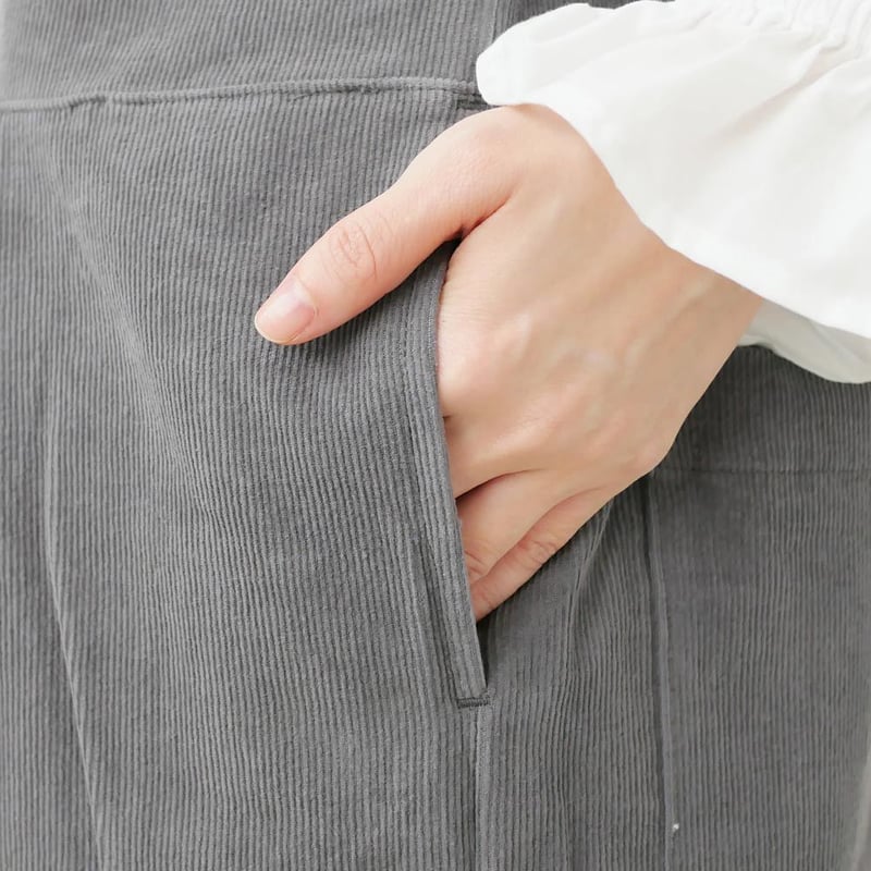専用スースースーコンフォート　サロペット　リネン　グレー Si-Si-Si comfort｜スースースーコンフォート｜COVER ALLS