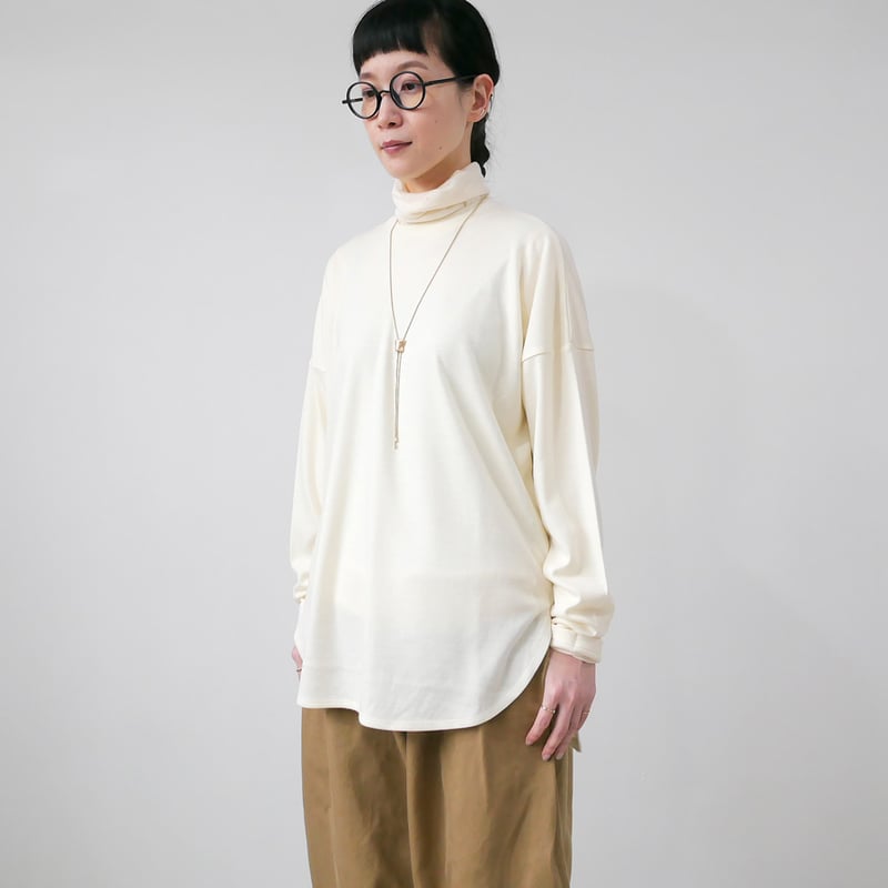SACRA｜サクラ ｜EX.FINE MERINO INTERLOCK TOP｜1246410