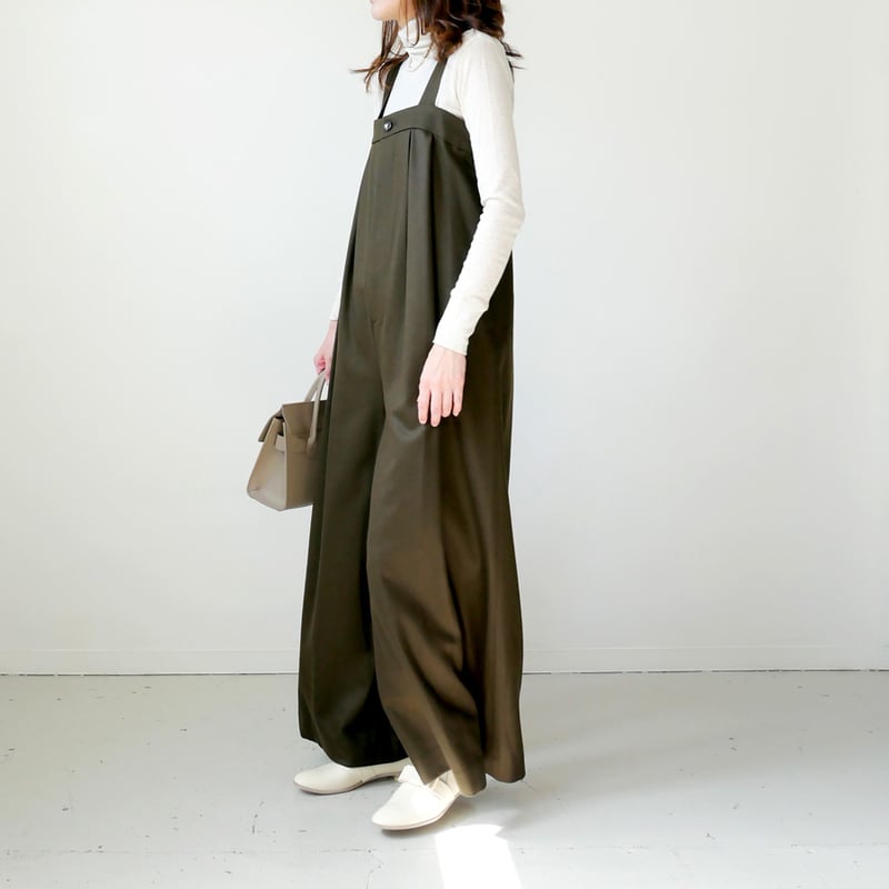 sacra サロペット SACRA サクラ｜SUPER FINE SAXONY SALOPETTE｜12450705