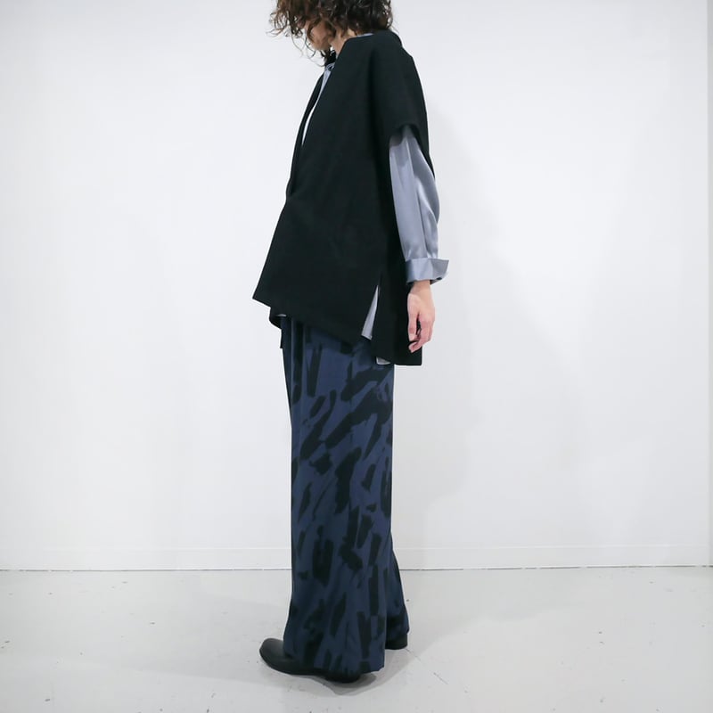 SACRA サクラ｜ABSTRACT PAINTING PANTS｜124612112｜NA