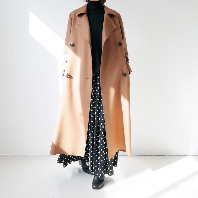 タグ付き SACRA サクラ SHEAR CLOTH ライト トレンチコート 【公式通販】