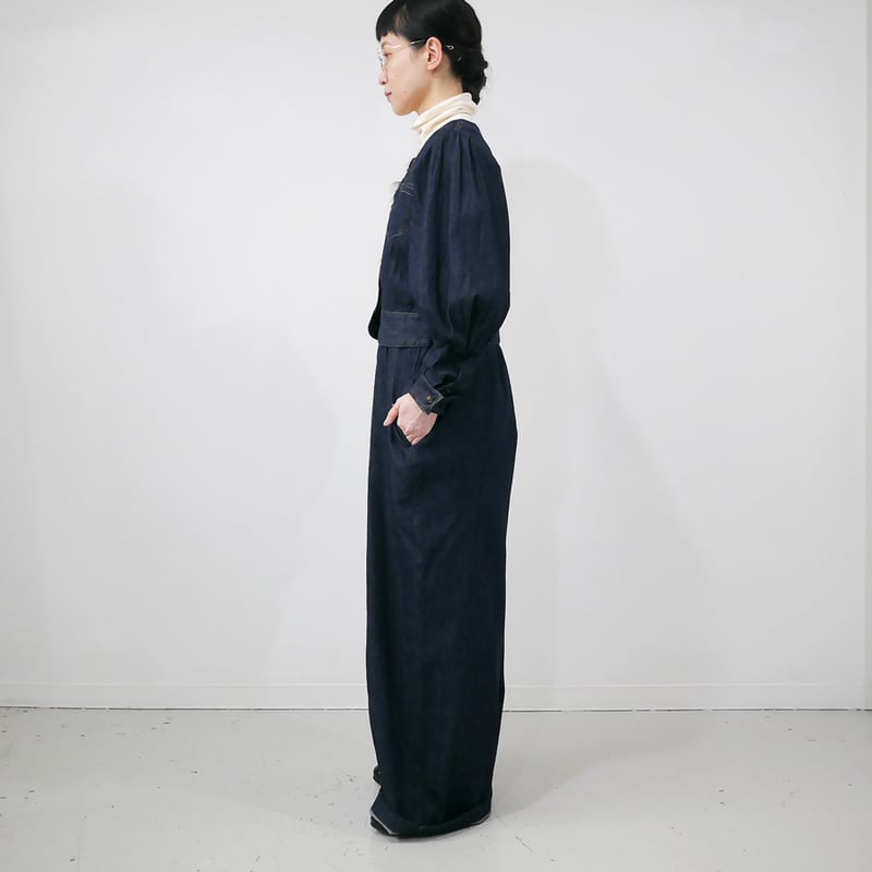 Si-Si-Si comfortスースースー へヴィリネンツイルジャケット未使用 Si-Si-Si comfortスースースー へヴィリネンツイルジャケット未