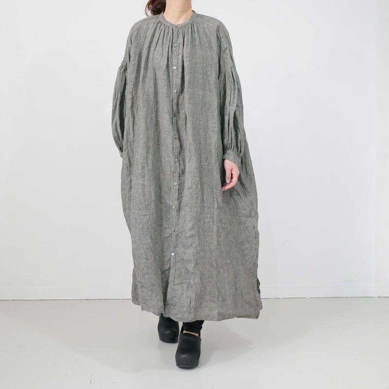 つぼね【未使用】UNIVERSAL TISSU リネンロングシャツ つぼね【未使用