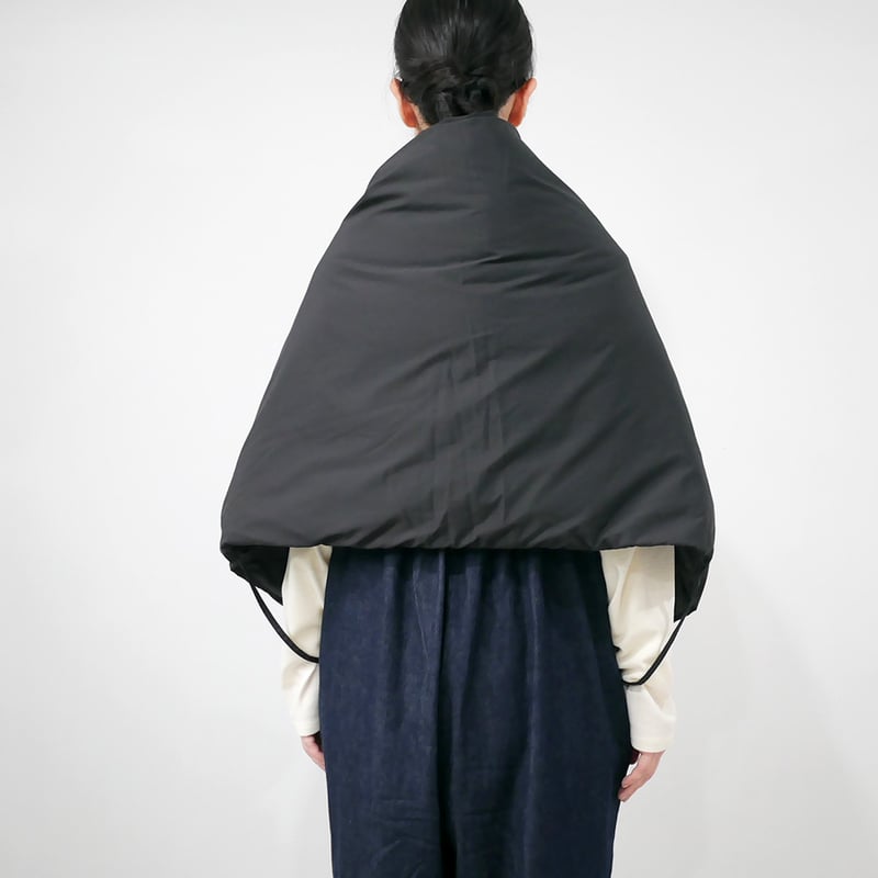 miffew｜ミフュー｜ リバーシブルダウンケープ｜REVERSIBLE DOWN CAPE｜