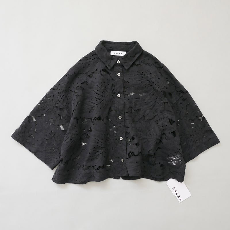 SACRA サクラ　クロップシャツ 楽天市場】【SALE！20%OFF】サクラ SACRA クロップド丈 Tシャツ