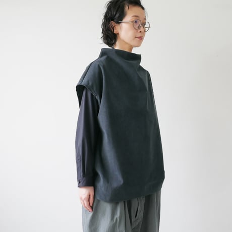 【11/2まで限定お値下げ！】 FIRMUM フィルマム　ロング羽織　ブラック CATEGORY [ FIRMUM｜フィルマム ] | GOUACHE FUKUOKA