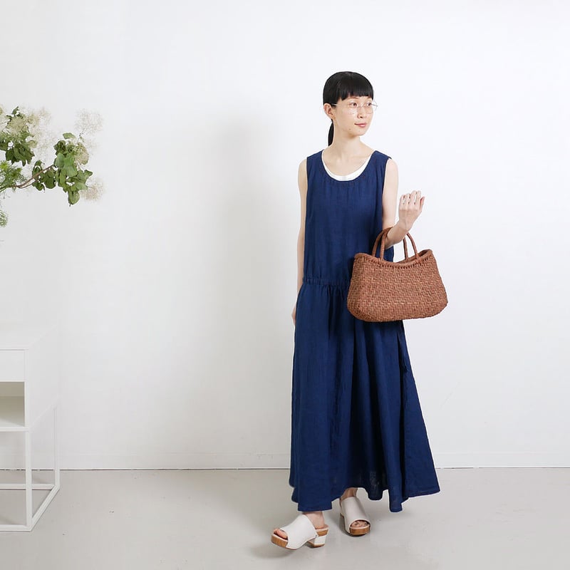 BLUE BLUE JAPAN｜ブルーブルージャパン｜リネン クルーネック