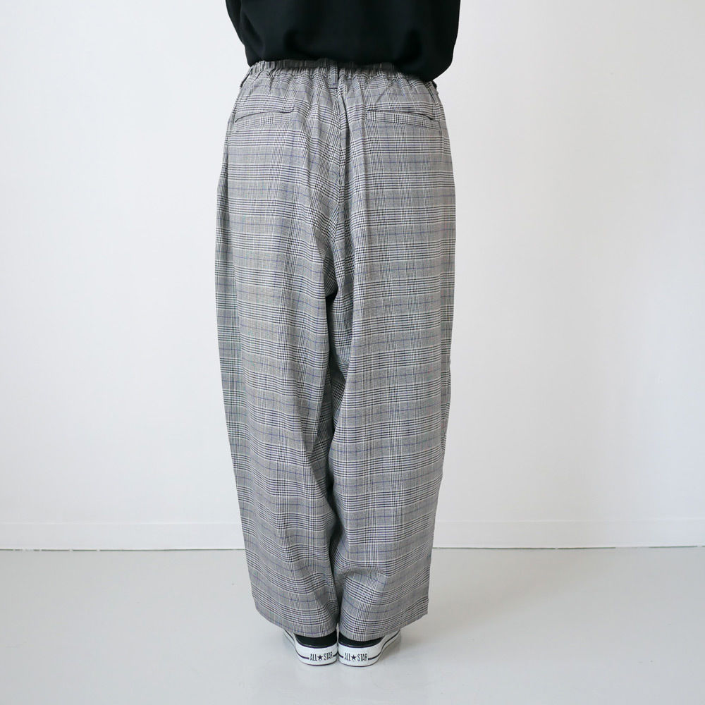 HARVESTY｜ ハーベスティ | グレンチェックストレッチ ワイド