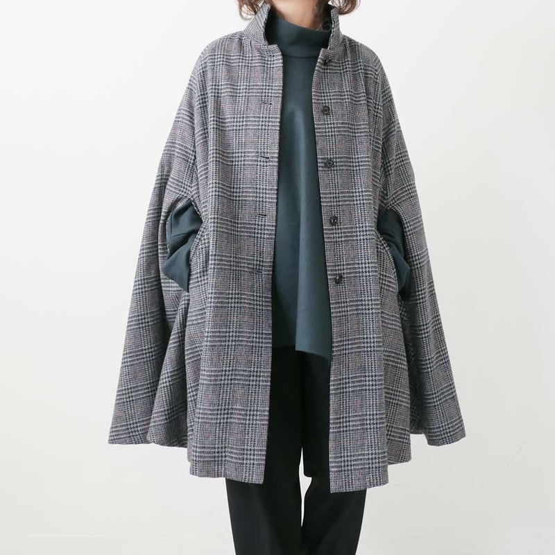 SI-SI-SI｜スースースー｜ ポンチョコート｜CHAW20-4216｜グレン