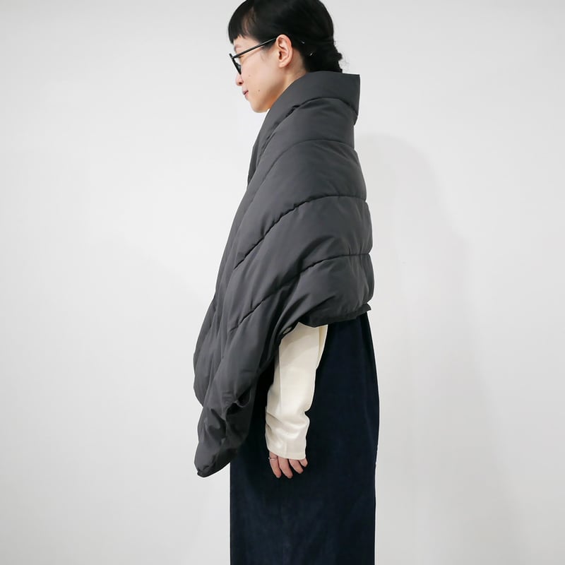 miffew｜ミフュー｜ リバーシブルダウンケープ｜REVERSIBLE DOWN