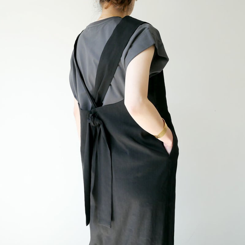 SACRA｜サクラ ｜VISCOSE LINEN OP｜123113041｜BLACK | G