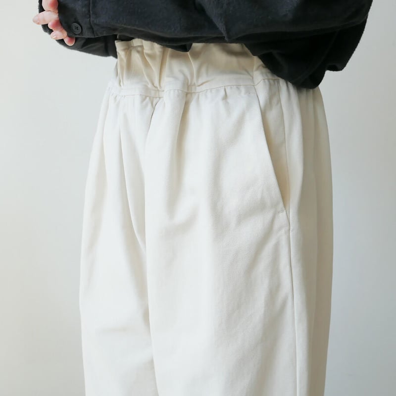 FIRMUM｜フィルマム｜強撚コットンサージパンツ｜RB_FR0603PF｜NATURAL