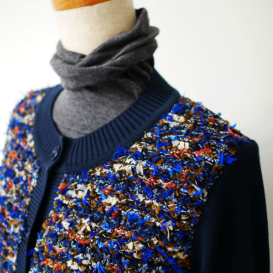 COOHEM| コーヘン | WOMEN_VIMAR TWEED CARDIGANN｜ツイード