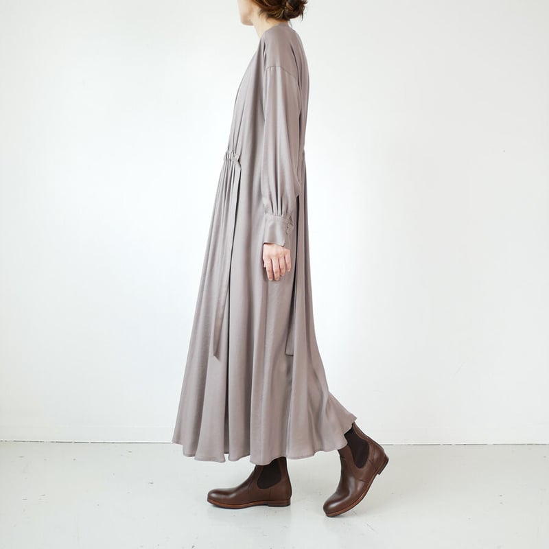 SACRA ｜ サクラ｜TRIACE VINTAGE TWILL OP ギャザーワンピース｜1