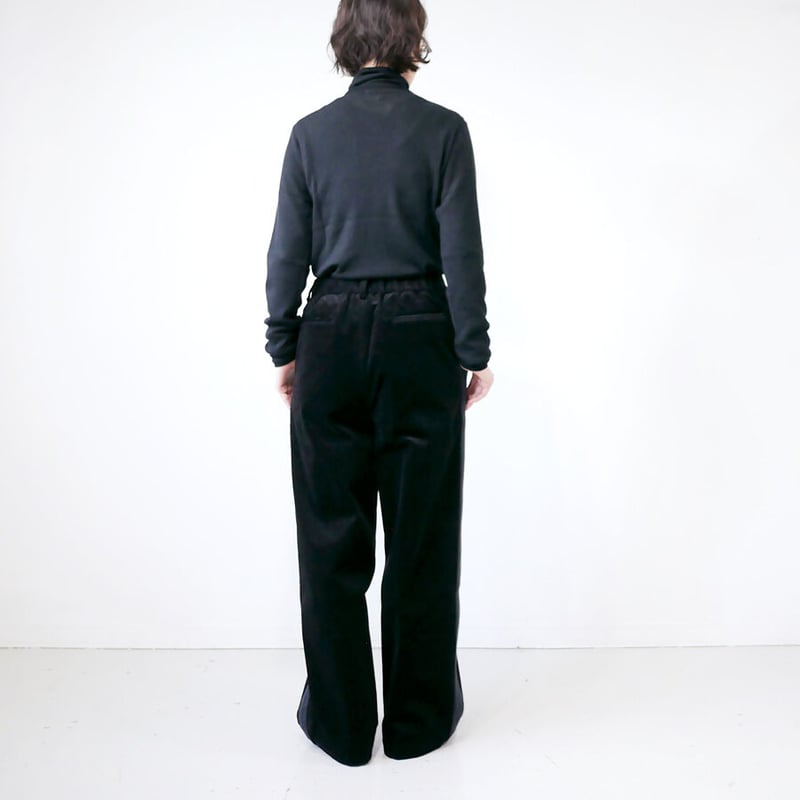 COOHEM| コーヘン | KNIT SIDELINE CORDUROY PANTS｜サイド