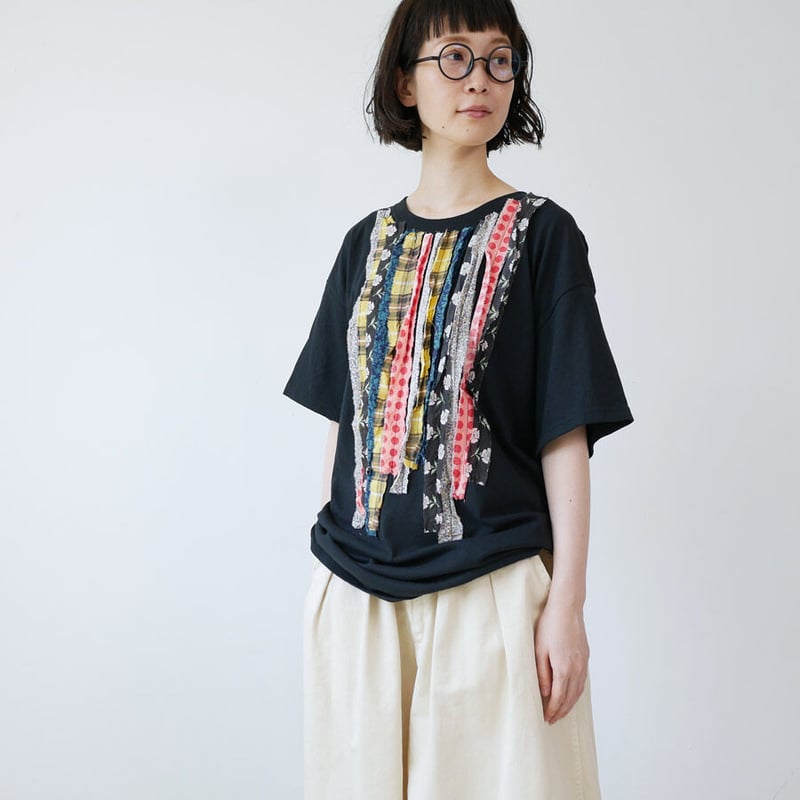 dahl'ia ｜ダリア ｜デコレーション・リメイクTシャツ｜HD-100