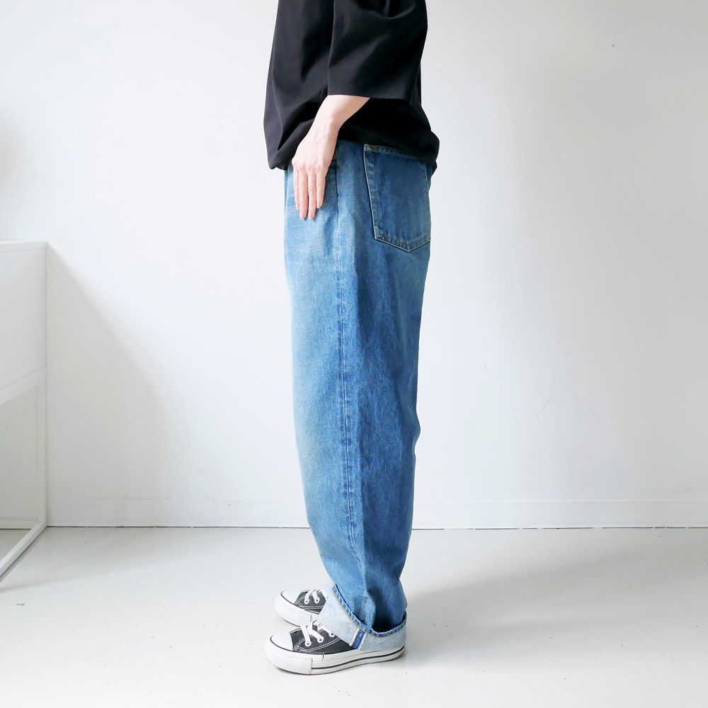 HARVESTY ハーベスティ｜BIG DENIM コットンビッグデニムパンツ ｜A1170
