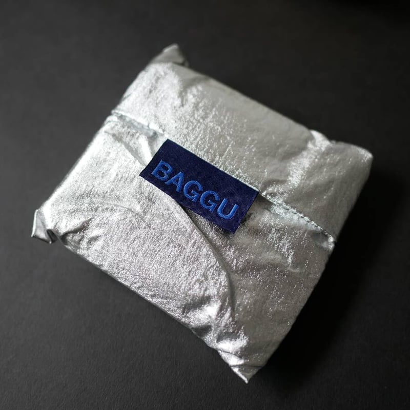 BAGGU｜BABY REUSABLE BAG｜バグー エコバッグ｜GOLD & SILVER