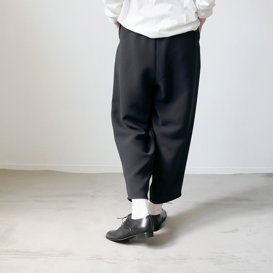 chausser｜ショセ｜スクエアトゥレースアップシューズ｜C-2258｜BLACK