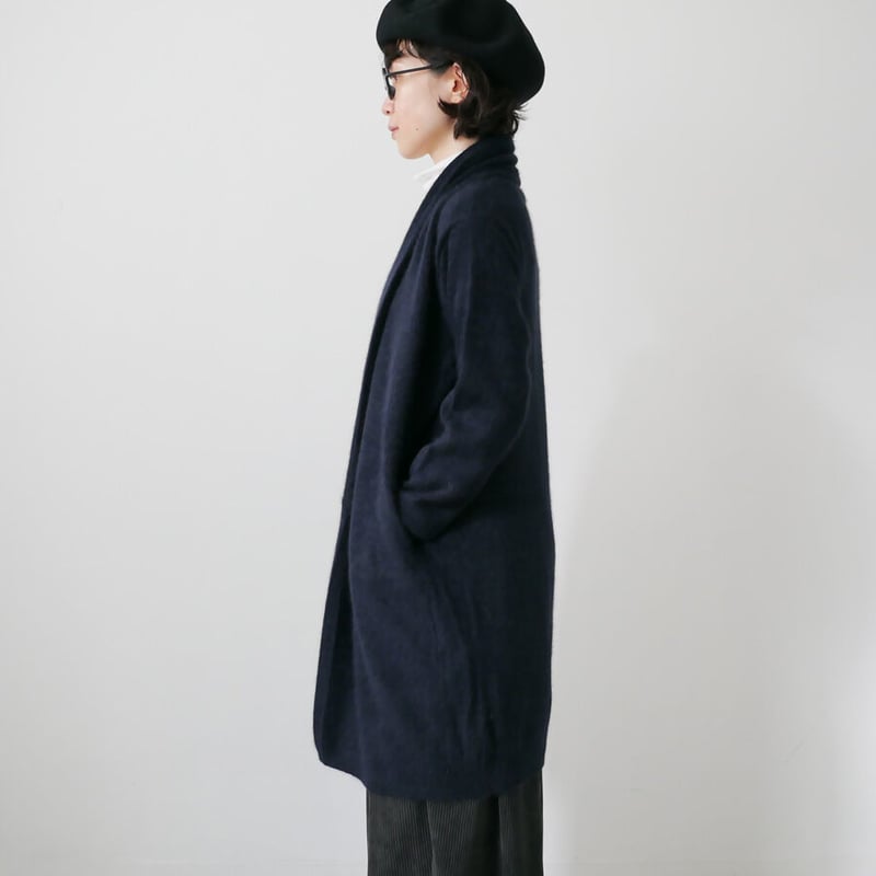 C.T.plage｜シーティープラージュ｜ラクーンカーディガン｜5513D｜NAVY 