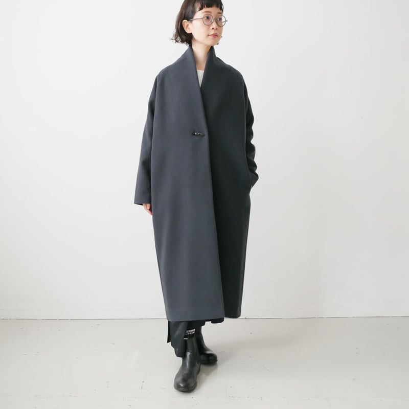 SI-HIRAI｜スーヒライ｜ J NO COLLAR COAT｜CHAW25-4218｜IR