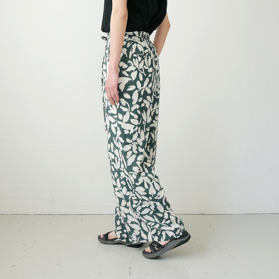 SACRA|サクラ |BILLOW LEAVES PANTS| 123209113 |ASH SACRA|サクラ |BILLOW LEAVES PANTS| 123209113 |ASH