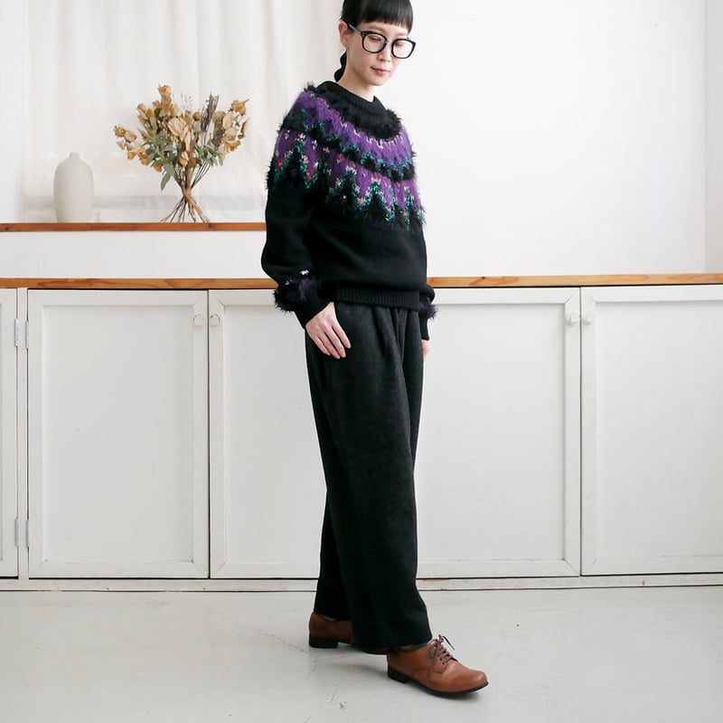 COOHEM| コーヘン | NORDIC KNIT SWEATER｜ノルディックニットセータ