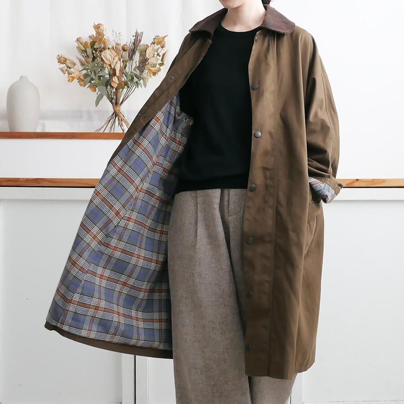 dahl'ia| ダリア ｜コットン パラフィンコート ｜DCO-73BR
