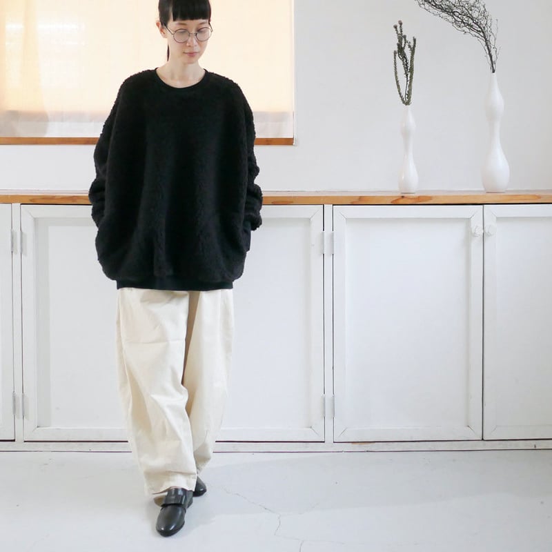 HARVESTY ｜ハーベスティ | EGG DRESSエッグプルオーバー ボアフリース