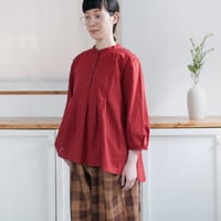 【ガッシュ別注】 Alaris｜アラリス｜フラワーブラウス｜23-BL-006G ｜オレンジレッド