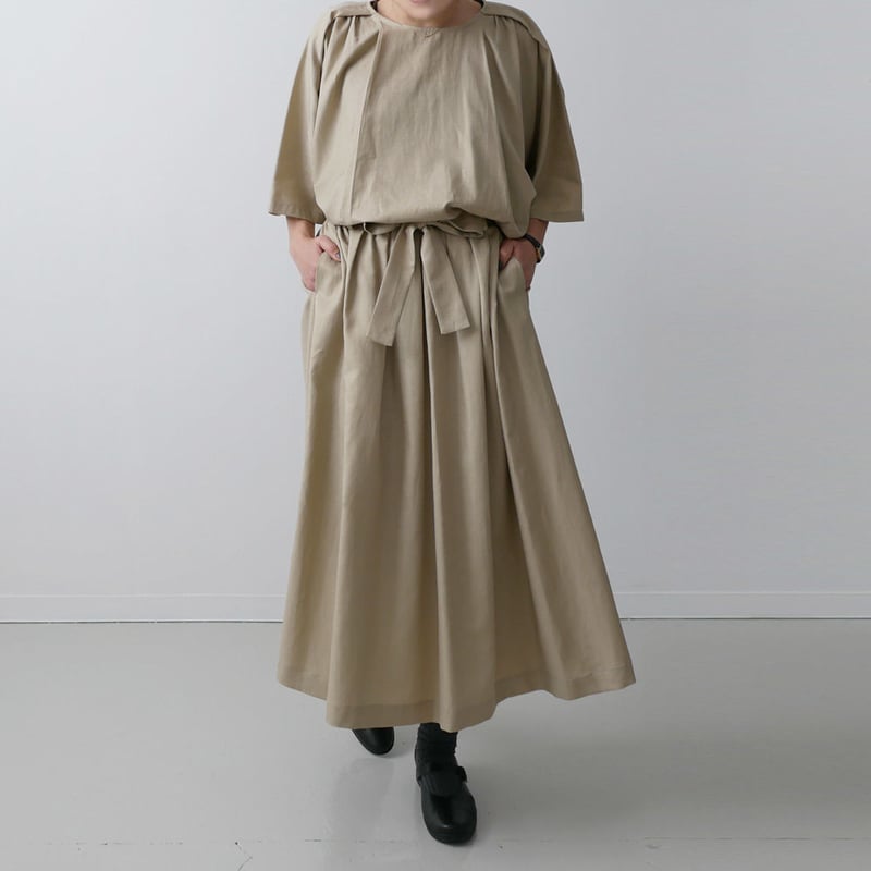 Si-Si-Si comfort｜スースースーコンフォート｜スカート｜BEIGE