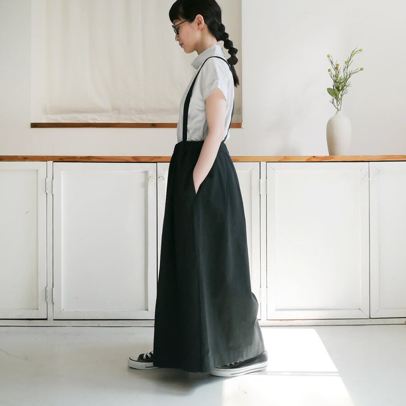 roku6サスペンダー付きキュロット roku6サスペンダー付きキュロット 6(ROKU)＞サスペンダー タック